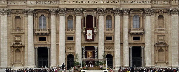 Mass of Pope Benedict XVI in Holy Week