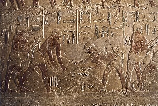 Mastaba of Ti. EGYPT. Saqqara. Mastaba of Ti