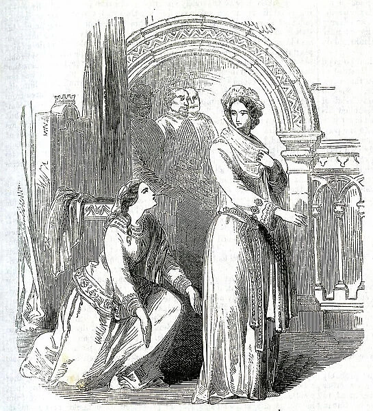 Matilda I pleading with Empress Matilda
