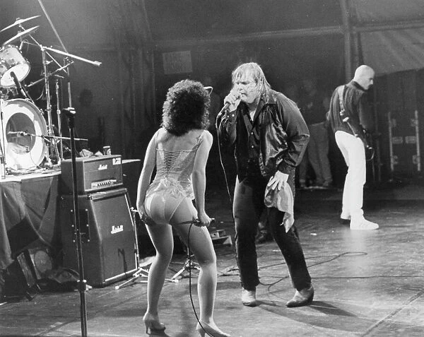 Meat Loaf in concert, Penwith Rock Festival, Cornwall