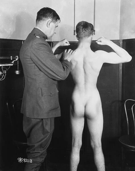 Medical examination, WW1