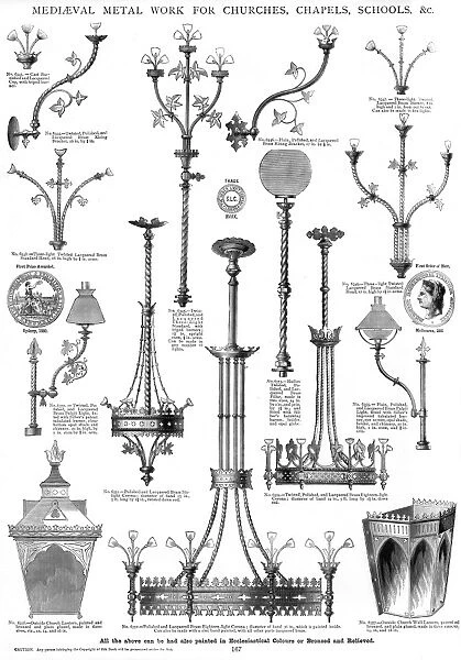 Medieval metalwork for churches, chapels, schools, Plate 167