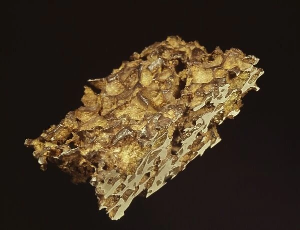 Meteorite. Stony-iron meteorite from the Atacama Desert, Chile