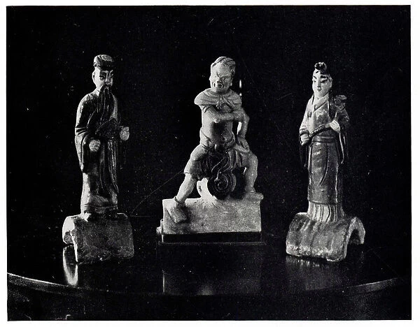 Ming Dynasty Glazed Figures