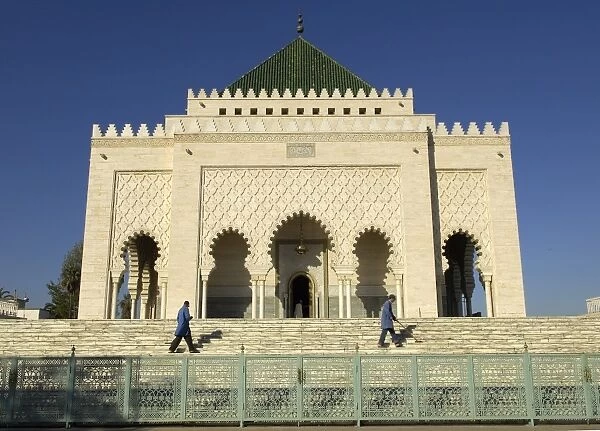 MOROCCO. Rabat. Mausoleum of Muhammad V