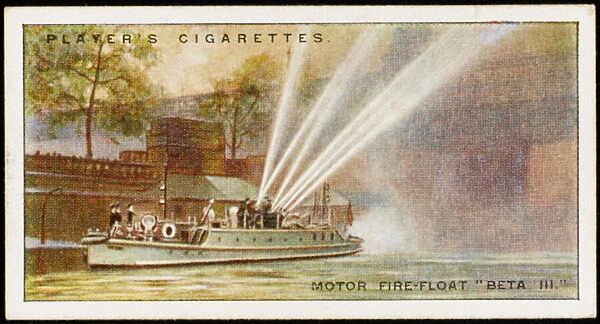 Motor Fire-Boat  /  London