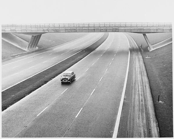 Empty Motorway 1960S