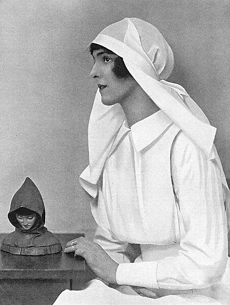 Mrs A. E. Grant (Bettine Stuart-Wortley) as a nurse, WW1