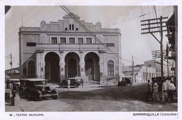 Municipal Theatre, Barranquilla, Colombia, Central America