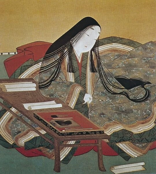 MURASAKI SHIKIBU (c. 978 - c. 1014). Japanese writer