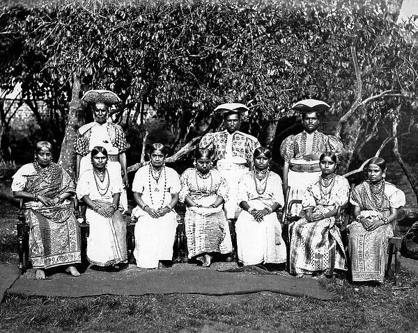 Native Chiefs, Kandy, Ceylon (Sri Lanka)