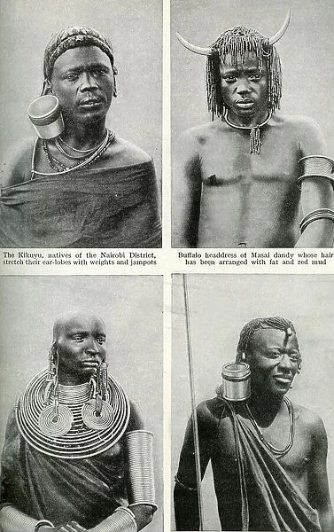 Native fashions of Kenya, East Africa