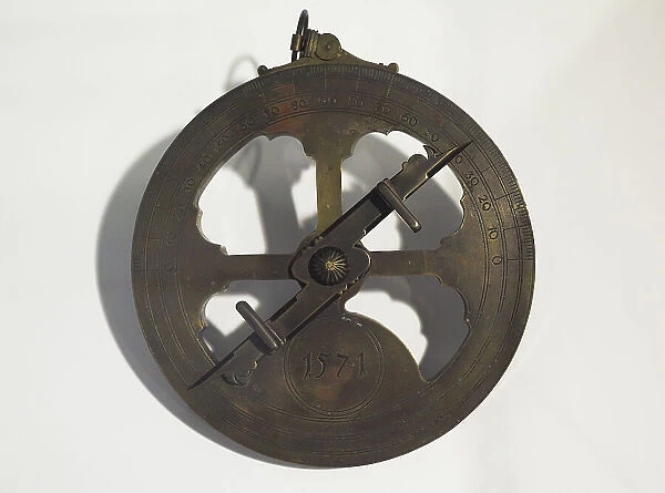 Nautical astrolabe, 1571. Spain