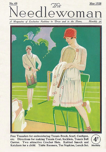 The Needlewoman cover May 1928