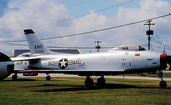 North American F-86H Sabre 53-1386