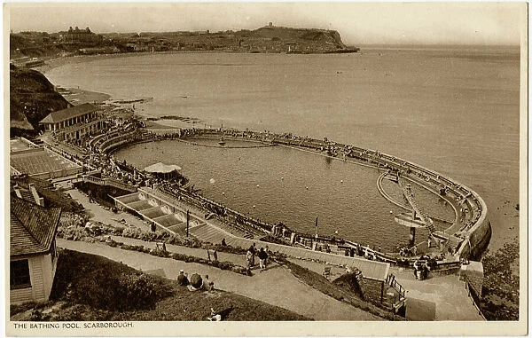 The North Bay Bathing Pool, Scarborough, North Yorkshire