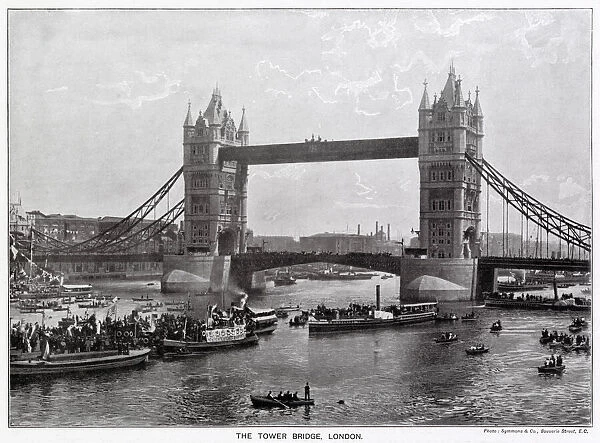 Opening day of Tower Bridge, London 1894
