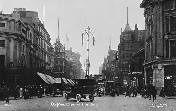 Oxford Circus and underground station, Central London