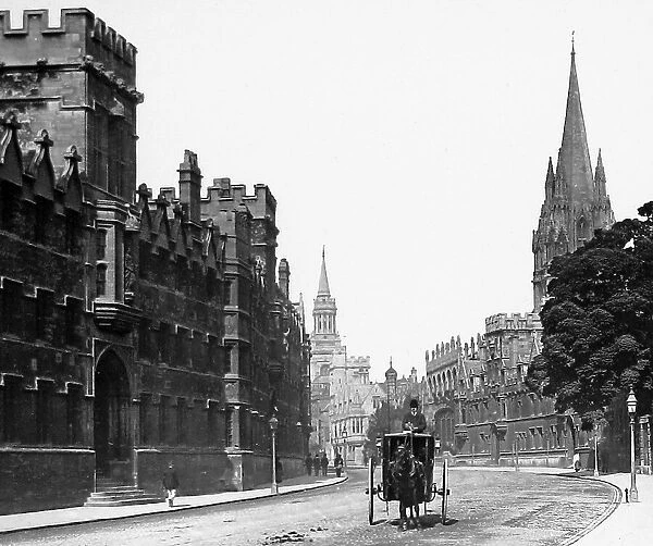 Oxford High Street Victorian period