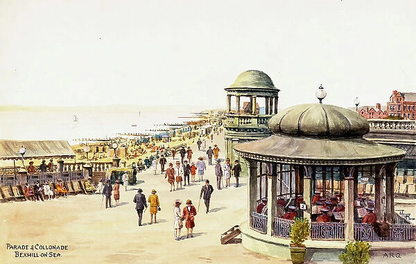 Parade and Colonnade, Bexhill on Sea, East Sussex