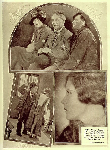 Paramount film, Auld Lang Syne, starring Sir Harry Lauder