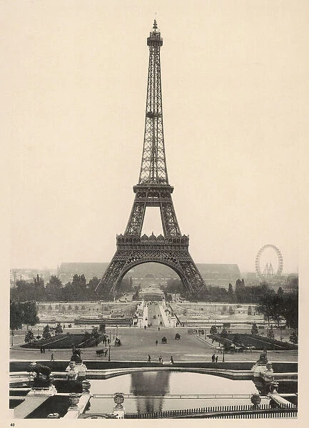 Paris  /  Eiffel Tower 1900