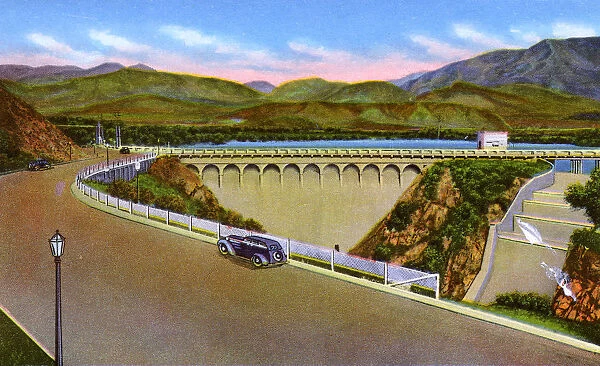Pasadena, California, USA - Devils Gate Dam, Arroyo Seco