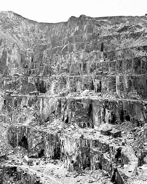 Penrhyn Slate Quarry Wales Victorian period