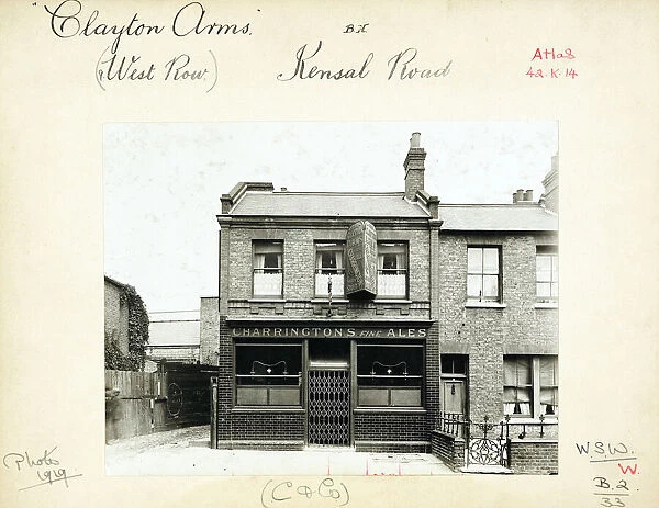 Photograph of Clayton Arms, Kensal Road, London