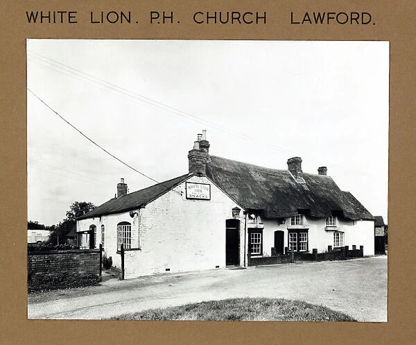 Photograph of White Lion PH, Church Lawford, Warwickshire