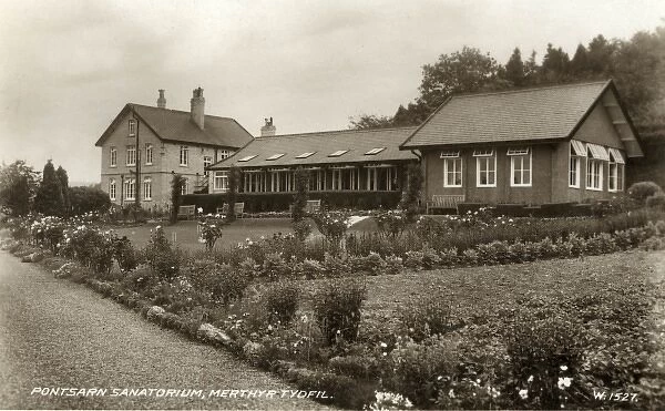 Pontsarn Sanatorium, Merthyr Tydfil, Glamorgan, Wales