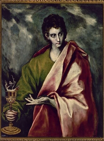 Portrait of Saint John the Evangelist, ca. 1605, by El