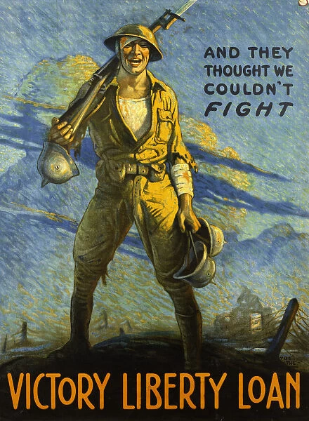 Poster, Victory Liberty Loan, WW1