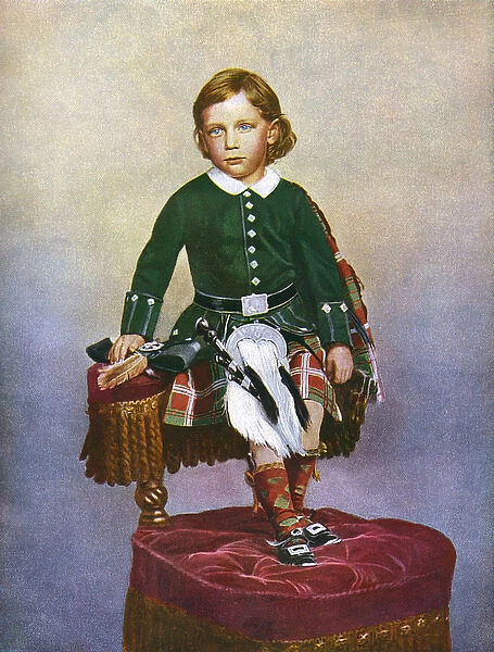 Prince George in Highland dress