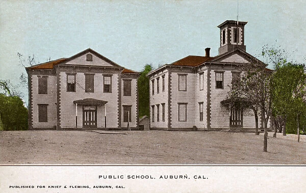 Public School, Auburn, California, USA