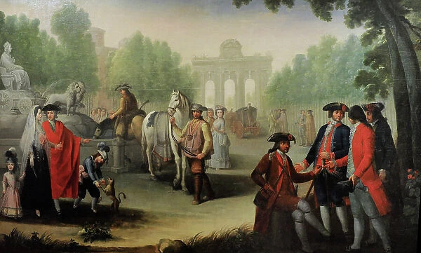 Puerta de Alcala and the Fountain of Cybele, 1785