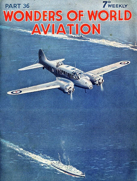 RAF Avro Anson reconnaissance plane