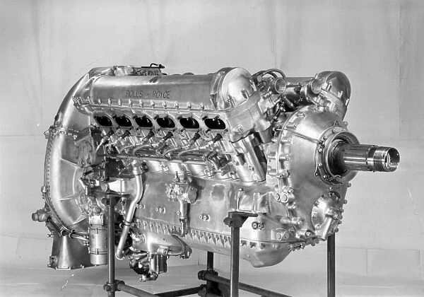 Rolls Royce Merlin 620 civil engine Starboard front quarter