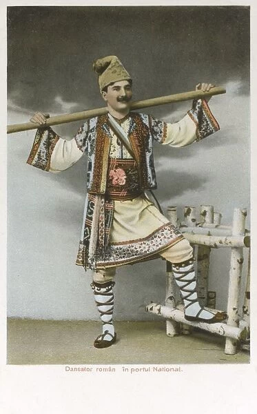 Romania - Dancer in National Costume