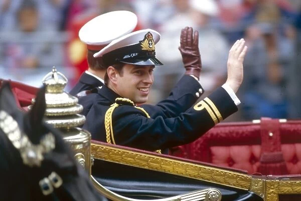 Royal Wedding 1986 - Prince Andrew