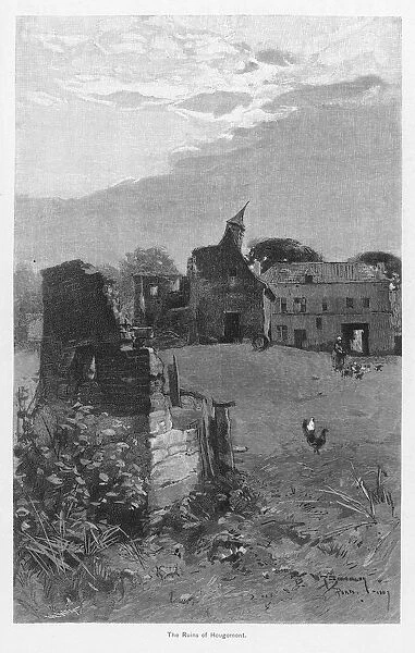 Ruins of Hougomont  /  1815