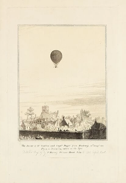 Sadler and Paget balloon ascent, Hackney