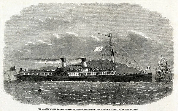 Saloon Steam-Packet Companys vessel Alexandra 1865