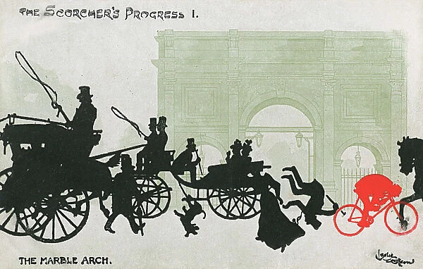 Scorchers Progress - The Marble Arch - Errant city cyclist