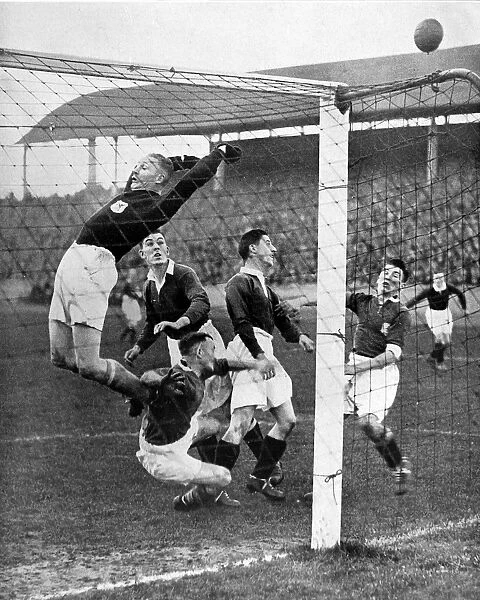 Scotland vs. Wales Football Match, 1930