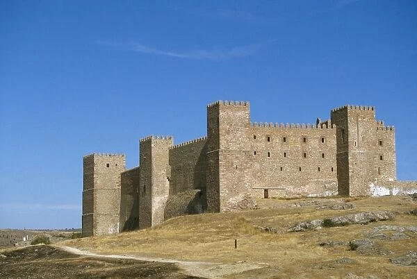 SIGUENZA. Castle. Castile-La Mancha. Spain