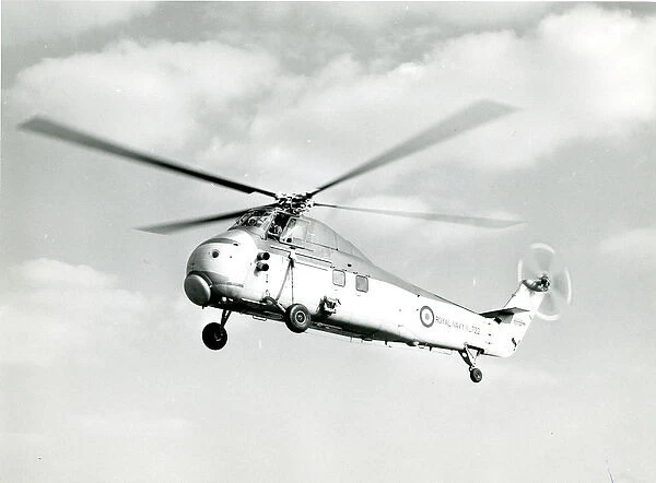 Sikorsky-built S-58, XL722, re-engined by Westland with ?