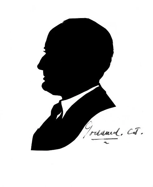 Silhouette portrait of Baron Goddard, Chief Justice