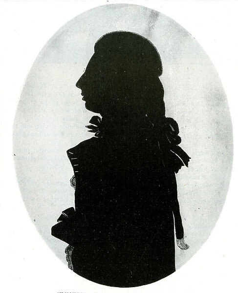 Silhouette portrait, Frederick, Prince of Wales