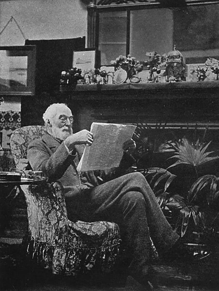 Sir Hugh Bell in Gertrudes Sitting Room - Baghdad, Iraq